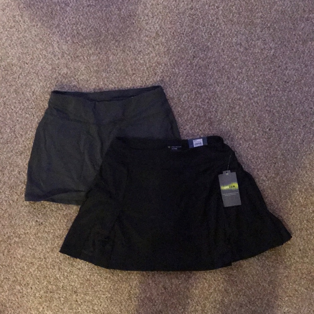Set of two tennis skirts. Athletic and breathable